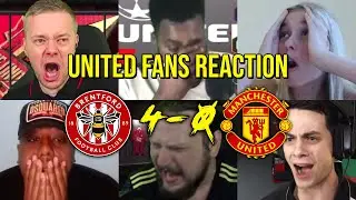 UNITED FANS REACTION TO BRENTFORD 4 - 0 MANCHESTER UNITED | FANS CHANNEL