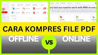 Cara Kompres File PDF Secara Ofline dan Online