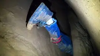 Caver Hit By A Falling Rock