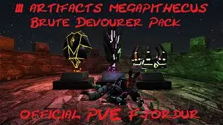 Ark Official PVE: Getting Megapithecus artifacts; Brute - Devourer - Pack / Fjordur