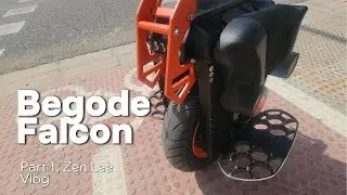 Begode Falcon Vlog Day 1 : riding EUC can be Fatal, moving back to US?