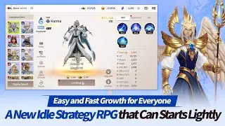 Epic Fantasy Gameplay / Idle Strategy RPG is Available on Android