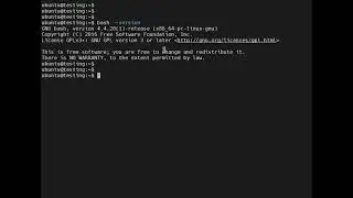 How to check bash command version in Ubuntu?