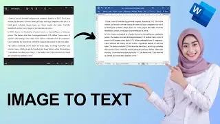 Convert Image to Text in MS Word | convert image to word document