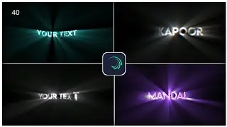Rays Text Preset Pack Alight Motion | Text Pack Link/Xml | Alight Motion Vpx Pack