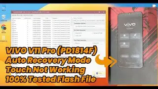 Vivo V11Pro PD1814F Auto Recovery Mode, Touch not Working 100% Solution Free File | A2GSM