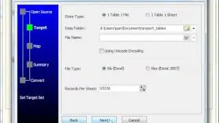 Batch export data from Oracle tables to Excel files