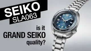 Is it Grand Seiko Quality? The Seiko Prospex SLA063 1970 Diver.