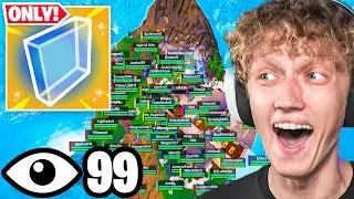 I Got 100 Players To SCRIM Only Using Walls In Chapter 5 Fortnite!