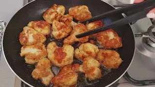 Цветная капуста вкуснее шашлыка!  Хрустящий снаружи, мягкий внутри 😋