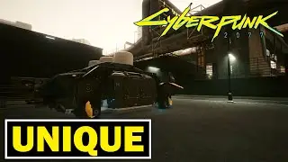 Cyberpunk 2077 Secrets | The ONE Enterable Flying Vehicle