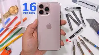 iPhone 16 Pro MAX Durability Test - Apple tried hard this year...