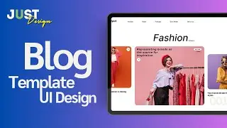 Let's Design Blog Website Interface 01 | UI Design | Live Stream 🔴 | Figma | #ui #ux