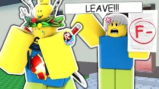 ROBLOX OOPS I FAILED MY MATH TEST AGAIN!!! 😭📄 | NEW ENDING & CHAPTER 2