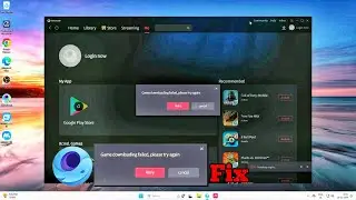 Gameloop download failed Please try again issue fix Easy The5911 Gameloop download issue windows