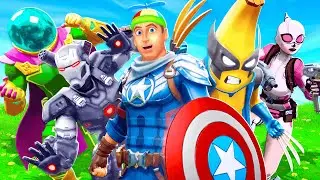 Having a SUPERHERO Family In Fortnite!