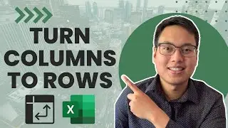 How To Use Power Query To Turn Columns Into Rows | Unpivot Columns | Office 365