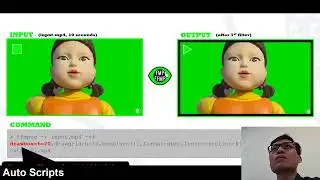 FFmpeg Tutorial - How to create a vintage TV screen video effect   Television cathodic tube VFX