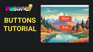 Pygame Beginner Tutorial: Adding Buttons to your game. (OOP)