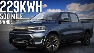 RAM 1500 EV Has 229kWh! 🤯 But Its Not Crazy...