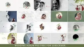 Premium Wedding Album Ped Design Free Download.(Album No 5)