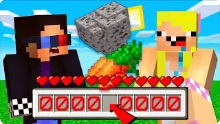 💔У МЕНЯ ВСЕГО 1 СЛОТ В МАЙНКРАФТЕ! ПРОХОЖУ МАЙНКРАФТ! ЛЕСКА НУБИК ШЕДИ💔