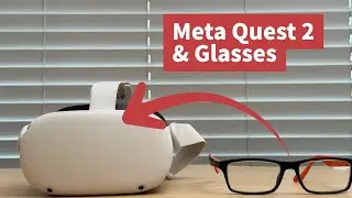 How to use glasses with the Meta Quest 2.