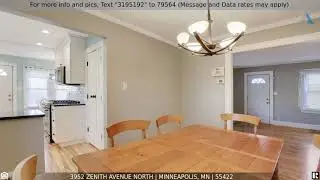 Priced at $279,900 - 3952 Zenith Avenue North, Minneapolis, MN 55422