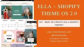 How to update Ella Shopify theme?