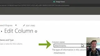 How to rename the Attachments column in SharePoint lists