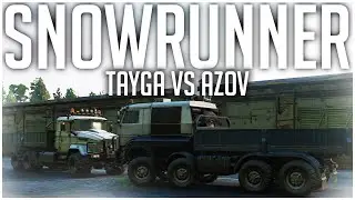 The BEST OFFROAD TRUCK in SnowRunner | The Tayga 6436 vs The Azov 64131