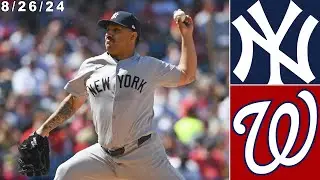 New York Yankees Highlights: vs Washington Nationals | 8/26/24