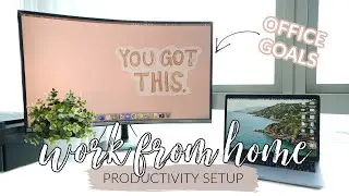 How to Create the ULTIMATE workspace! (Online School) *simple + effective*