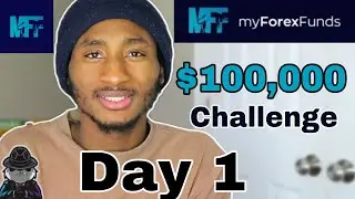 My Forex Funds 100k Challenge Day 1