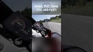 When you think you are fast and this Happens!!😂😲 #shorts #zx10r #mvagusta