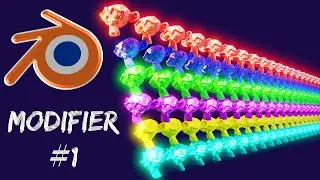 Array Modifier Basics - Blender