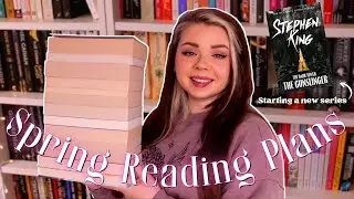 All the Books I'm Reading this Spring 📖🌸 Classics, horror & starting a new series