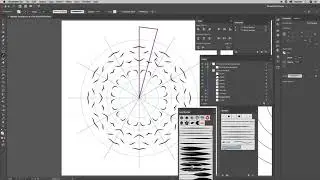 Illustrator Mandala   Using Artistic Brushes