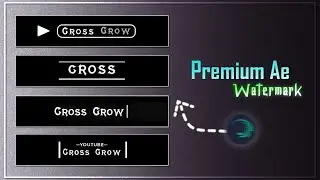 AE Style Watermark in Alight Motion (+Preset)