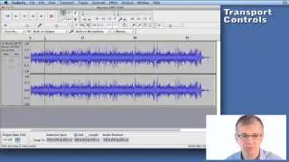 4 Audacity Transport Controls - Video Guide to Audacity