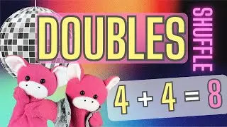 Doubles Addition Facts Song - The Doubles Shuffle by Math Notes with Rocko