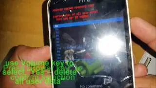 HTC Desire 516 (OPBD210): How to Hard Reset / Pattern Lock Remove