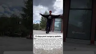 Snowboard Injuries suck but recovery going great.