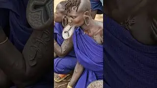 Mursi tribe girl Omo Valley Ethiopia #shorts #ethiopia #omovalley #omoadvisor #omoriver #short