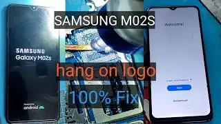 samsung m02s hanging problem solve  m02s hang on logo solution the phone repair