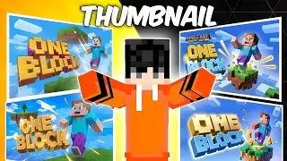 How to make viral 3D minecraft thumbnail with Ai.😍