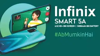 Infinix Smart 5A First Impressions ⚡ Jio Exclusive Offer, 6.52” HD+ Screen,5000mAh & More