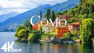 Lake Como 4K • Journey Through Italy's Most Beautiful Lake, Picturesque Villages, and Alpine Vistas