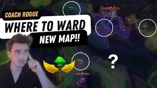 Where To Ward On The NEW SUMMONERS RIFT MAP - Play Like A Pro