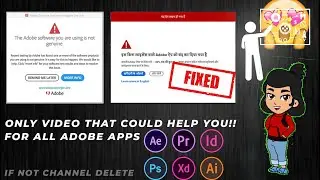 100% FIXED: Permanent Solution for 'This Unlicensed Adobe App' Error in Photoshop, Premiere Pro & AE